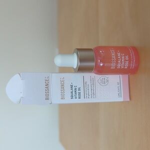 Biossance Squalane + Vitamin C Rose Firming Oil - 12 ml brand new